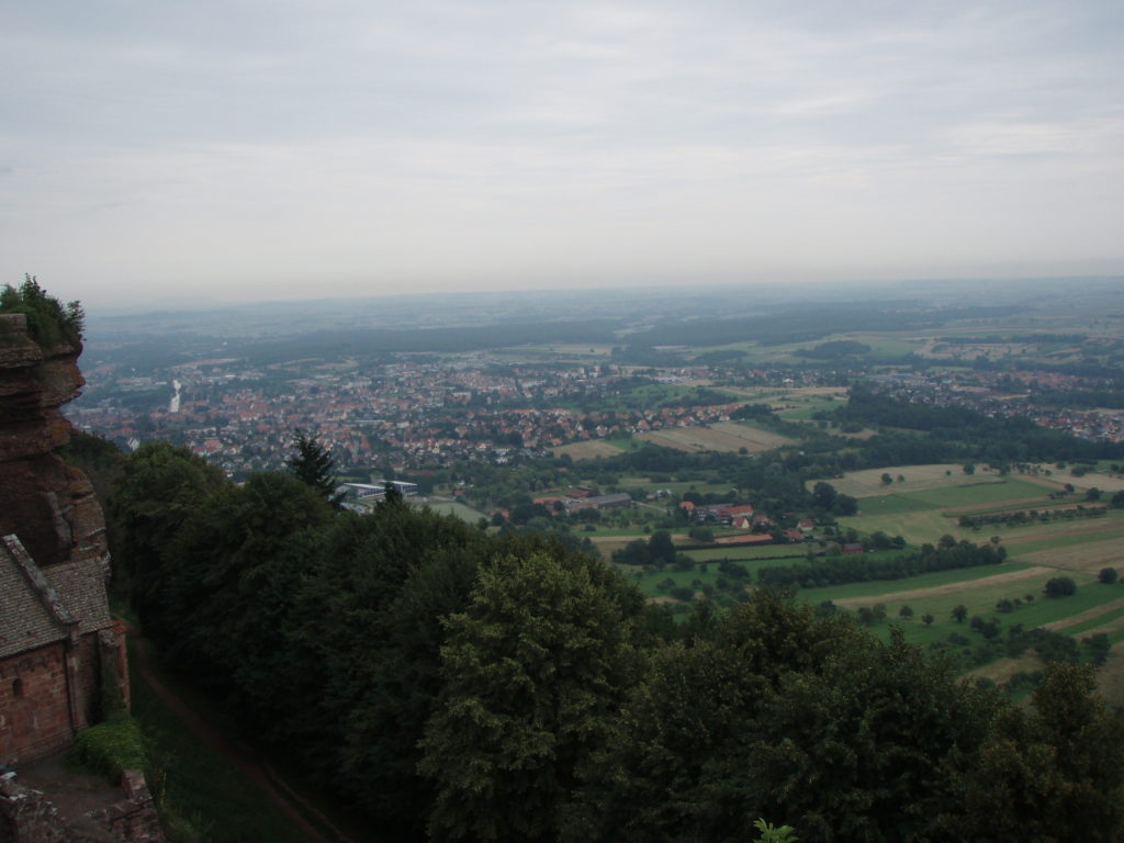 Panorama du haut du Haut Barr