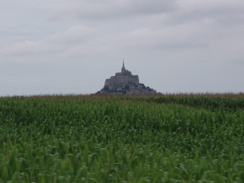 Le Mont Saint-Michel vu d'Avranche