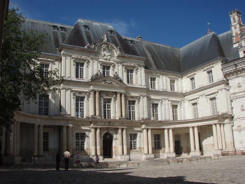 Façade Gaston d'Orléans à Blois