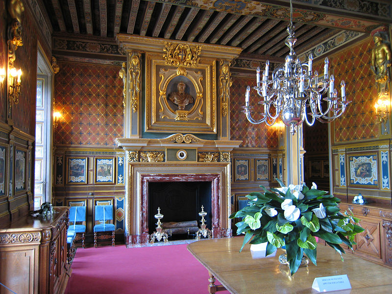 Salle à manger du château de Cheverny