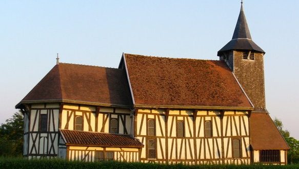 Eglise à pans de bois de Châtillon-sur-Broue