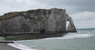 La Falaise d'Aval à Etretat