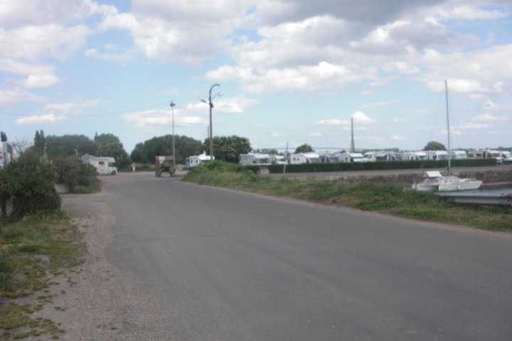 Aire de camping-car à Honfleur