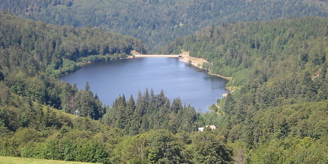 Le Lac de la Lande dans les Vosges