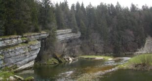 Défilé d'Entre-Roches près de Montbenoît