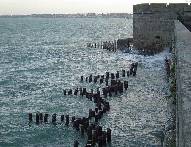 Plage de l'Eventail à Saint Malo