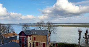 Vue sur la Baie de Somme depuis Saint-Valery