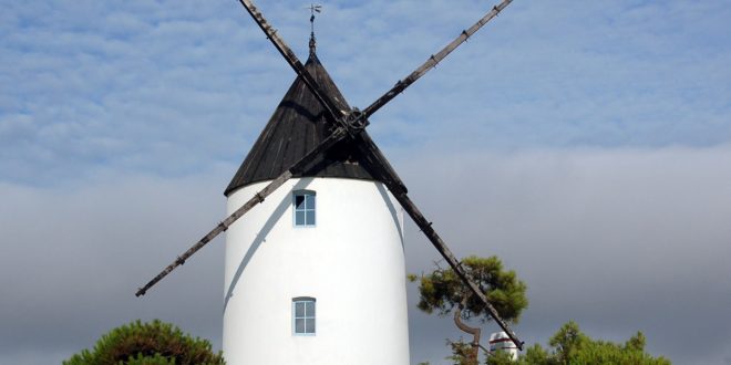 Moulin de la Bosse sur l'Ile de Noirmoutier