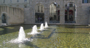 Fontaine chaude à Dax