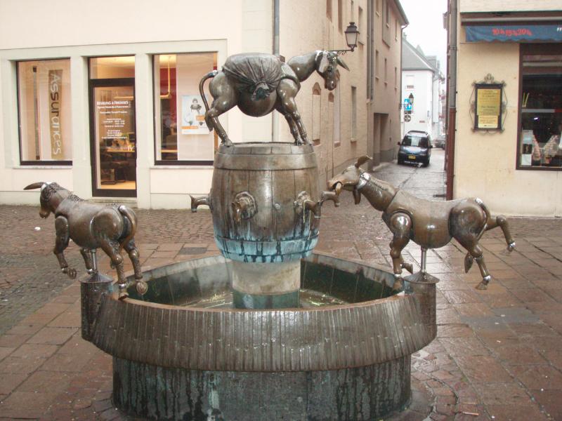 Fontaine des ânes de Diekirch