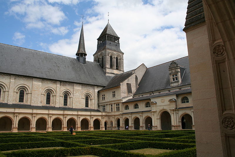 Cloître du Grand Moutier à Fontevraud-l'Abbaye