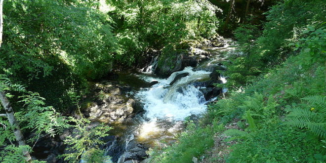 Cascade de la Redole à Gimel-les-Cascades