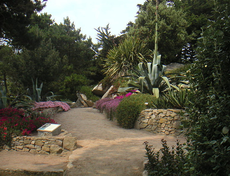 Jardin Georges Delaselle sur l'Ile de Batz