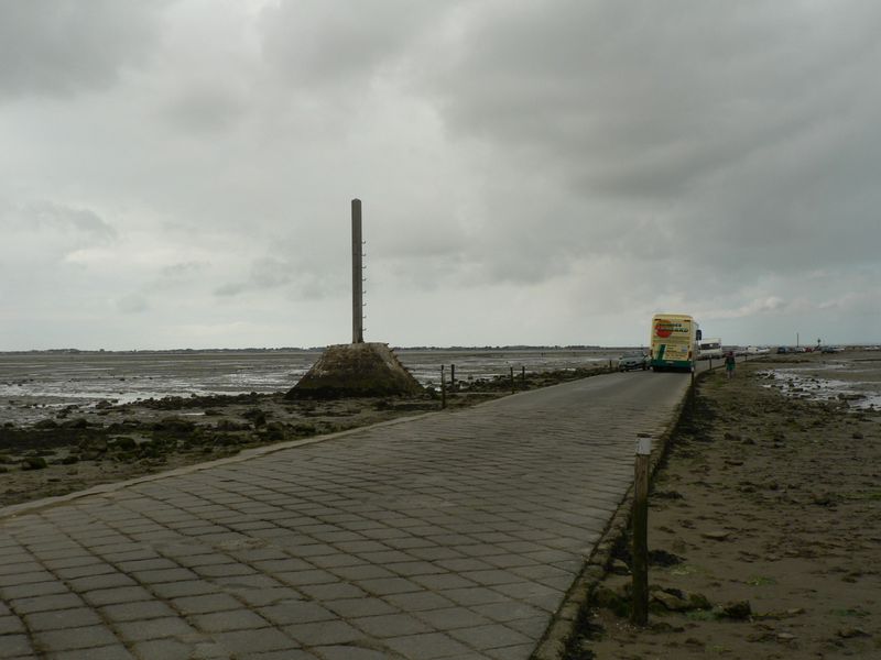 Passage du Gois vers l'Ile de Noirmoutier