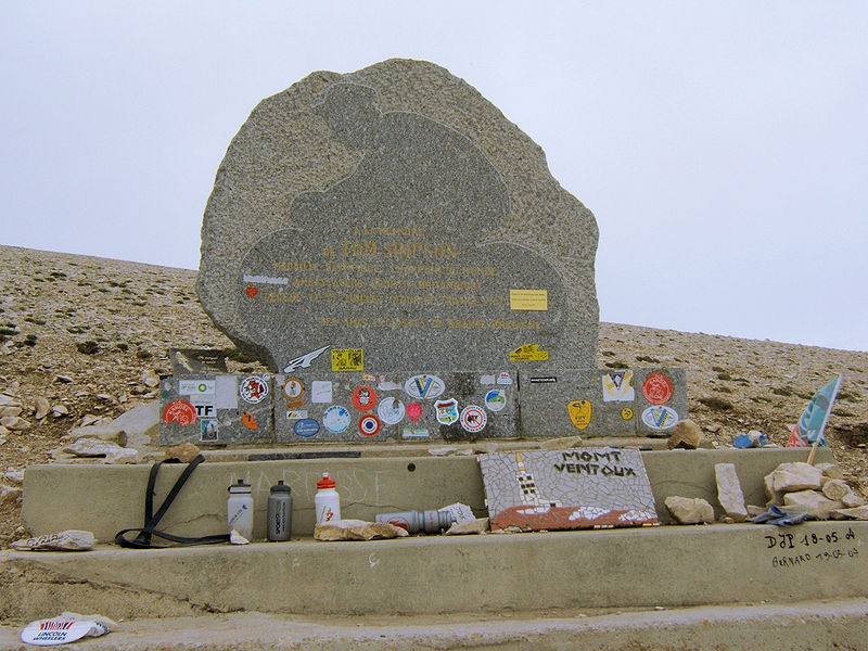 Mémorial Tom Simpson au Mont Ventoux