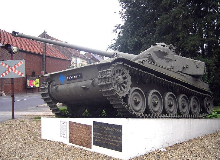 Char AMX-13 à Montcornet