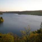 Pic de l'Aigle avec vue sur le Lac d'Ilay