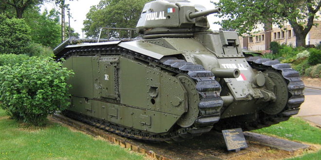 Char B1 bis à Stonne