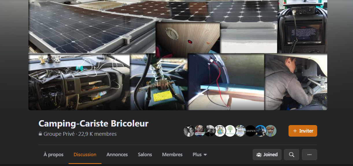 Camping-Cariste Bricoleur