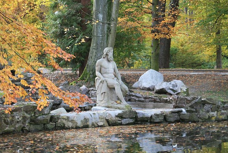 Statue de Neptune à Munster