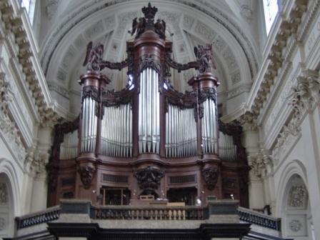 Orgue à St Aubain à Namur