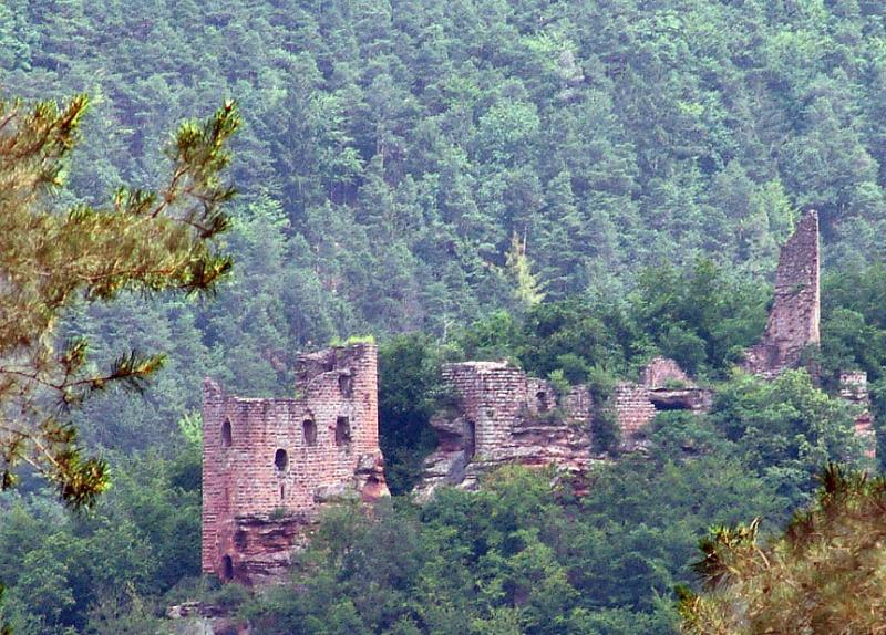 Château du Wasigenstein près de Obersteinbach