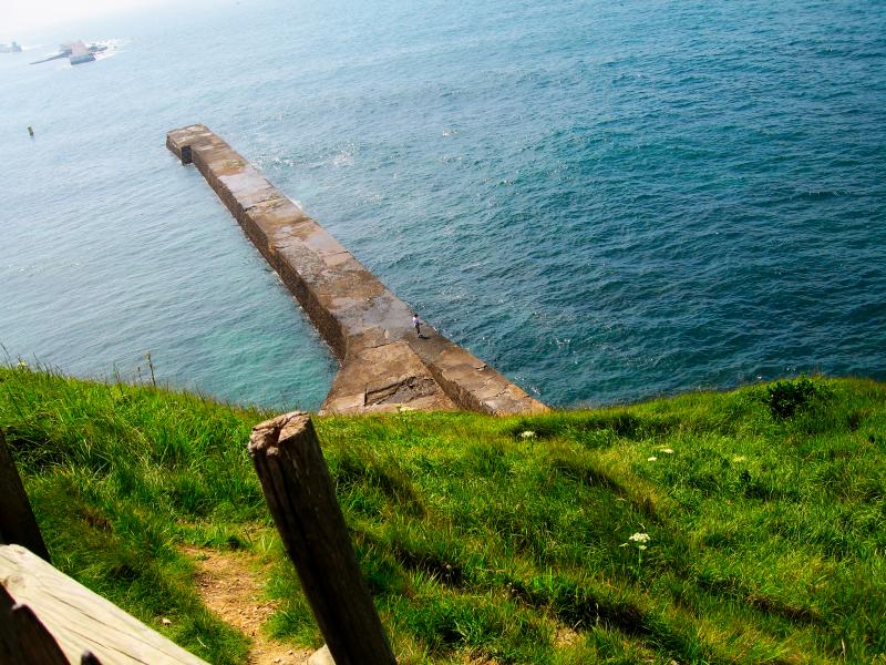 Digue Sainte-Barbe à Saint-Jean-de-Luz