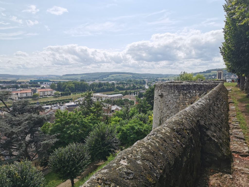 Vue du château de Château-Thierry