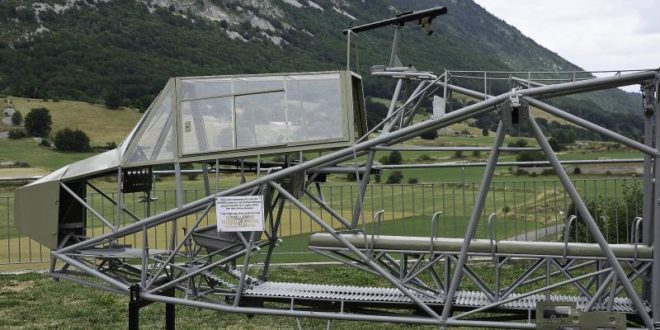 Carcasse de DFS-230 à Vassieux-en-Vercors