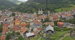 Todtnau vu du téléphérique