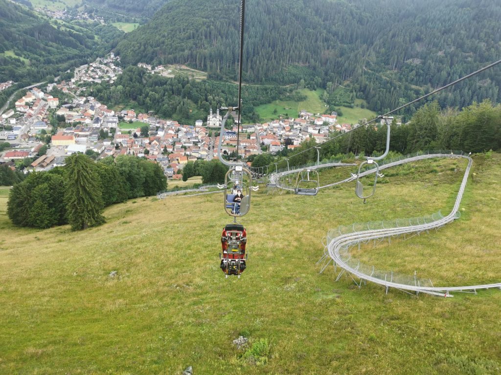 Piste de luge d'été à Todtnau