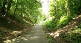 Avenue verte à Forges-les-Eaux