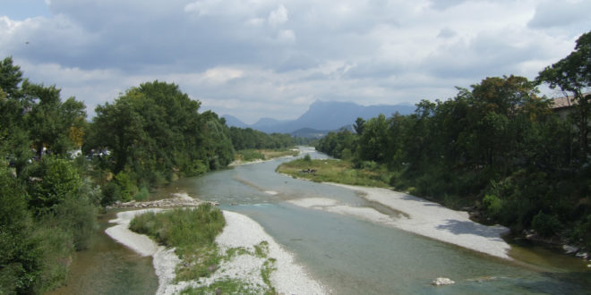 La Drôme à Crest