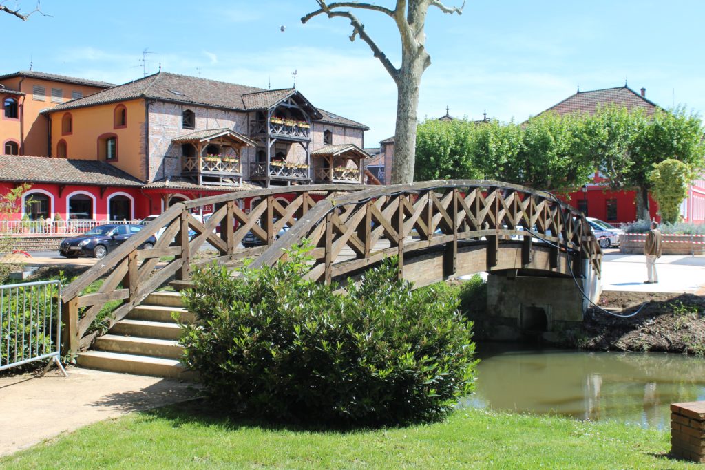 Pont des Compagnons à Vonnas