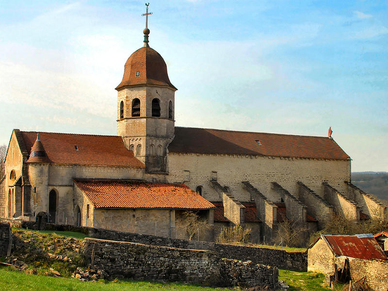 Eglise abbatiale de Gigny