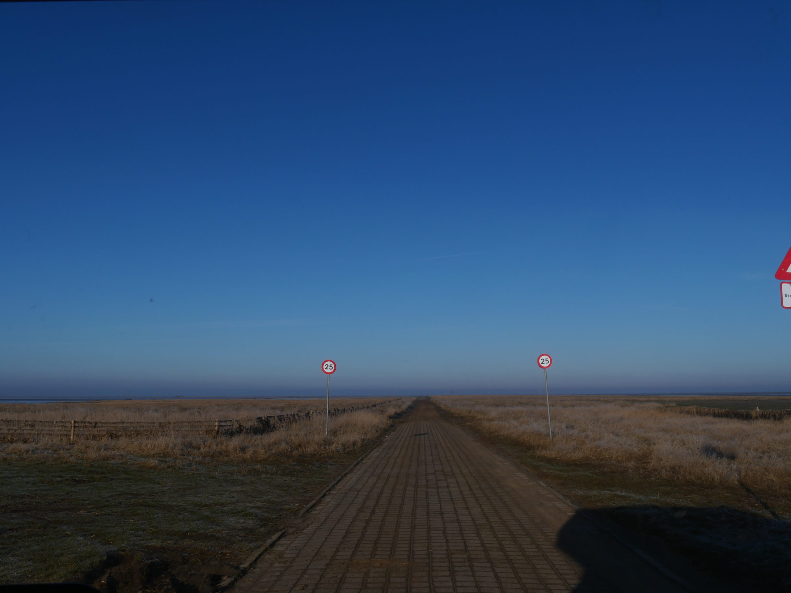 Route vers l'Ile de Mandø