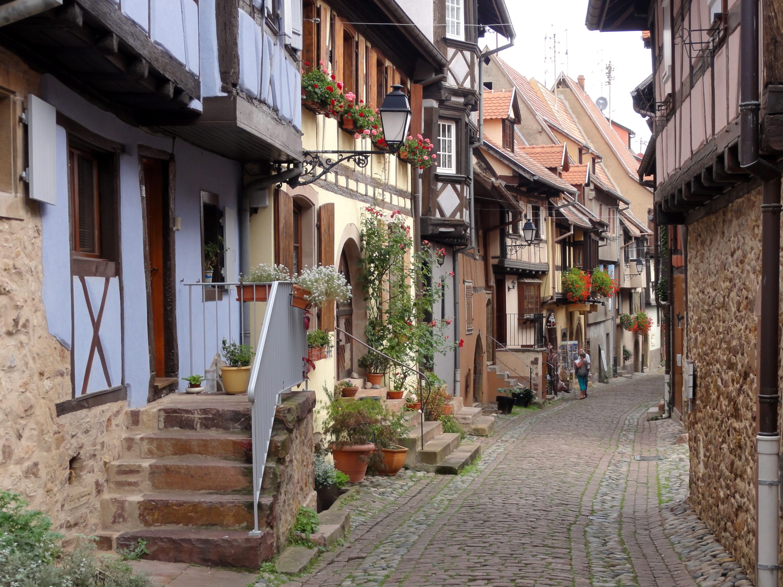 Rue des remparts de Eguisheim