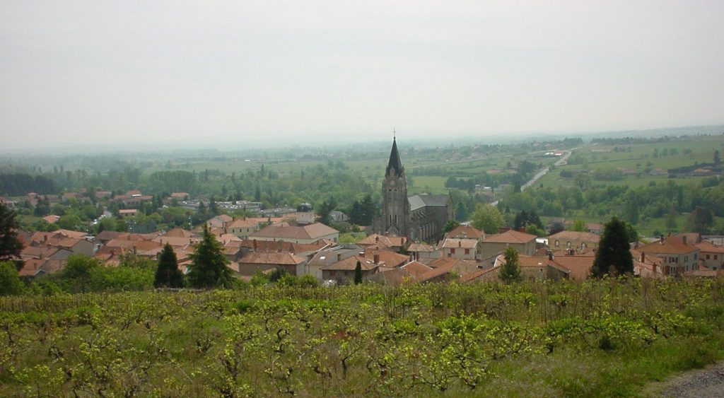 Renaison vu des vignes