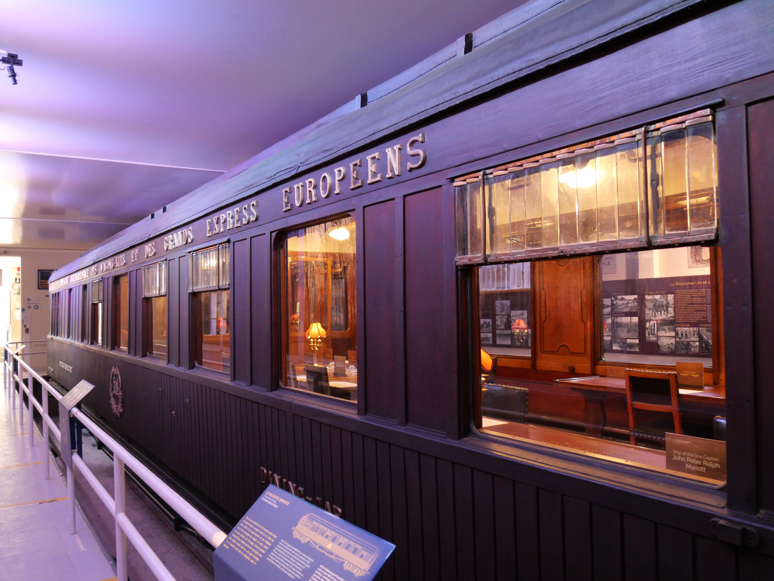 Wagon du musée de l'Armistice