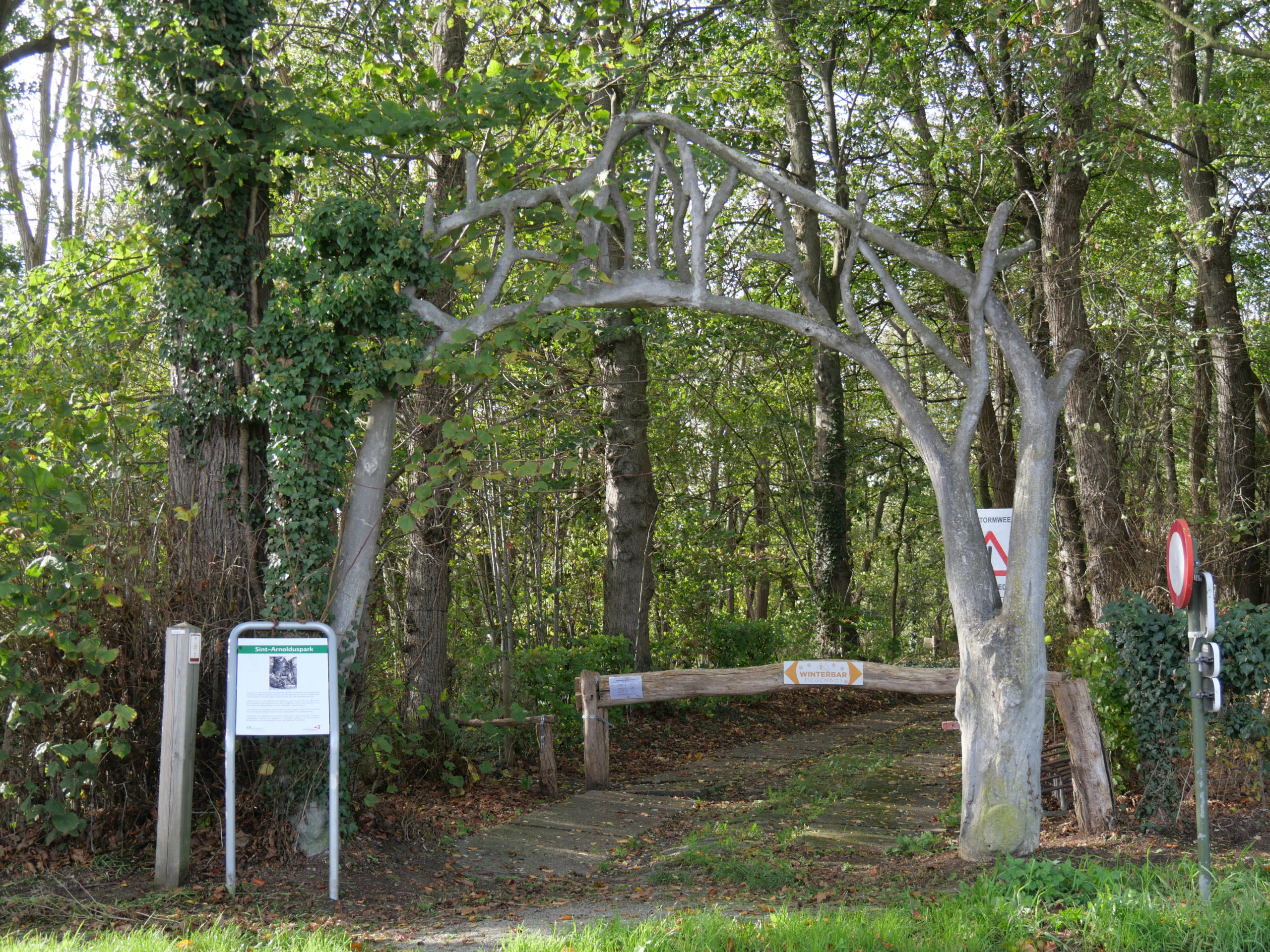 Entrée du domaine Saint Arnoldus