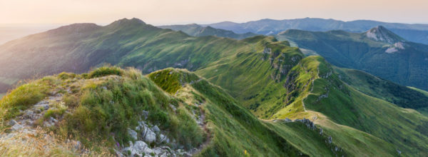 Les crêtes du Cantal