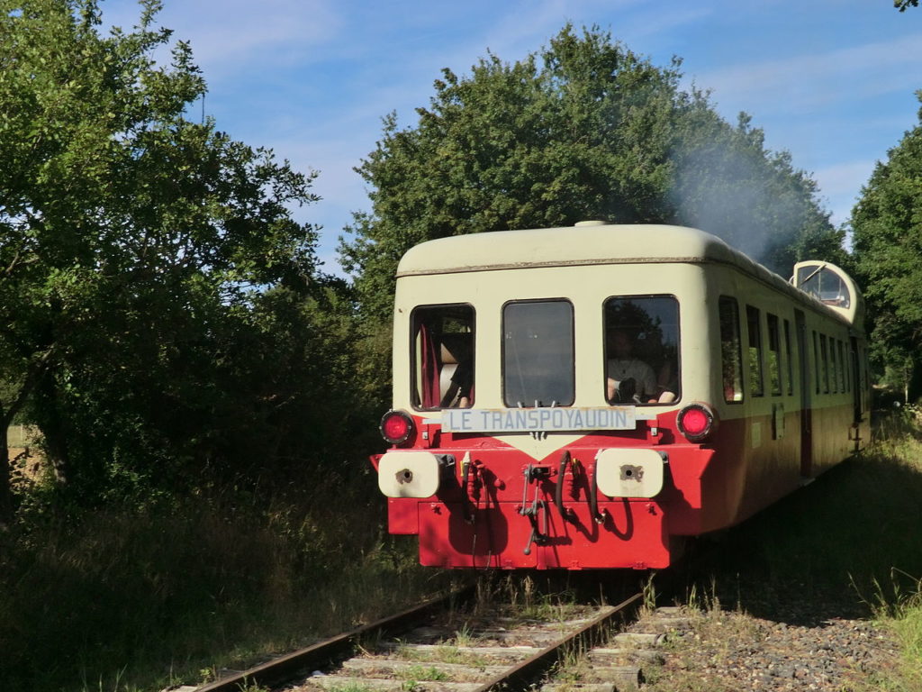 Train touristique de Puisaye à Toucy