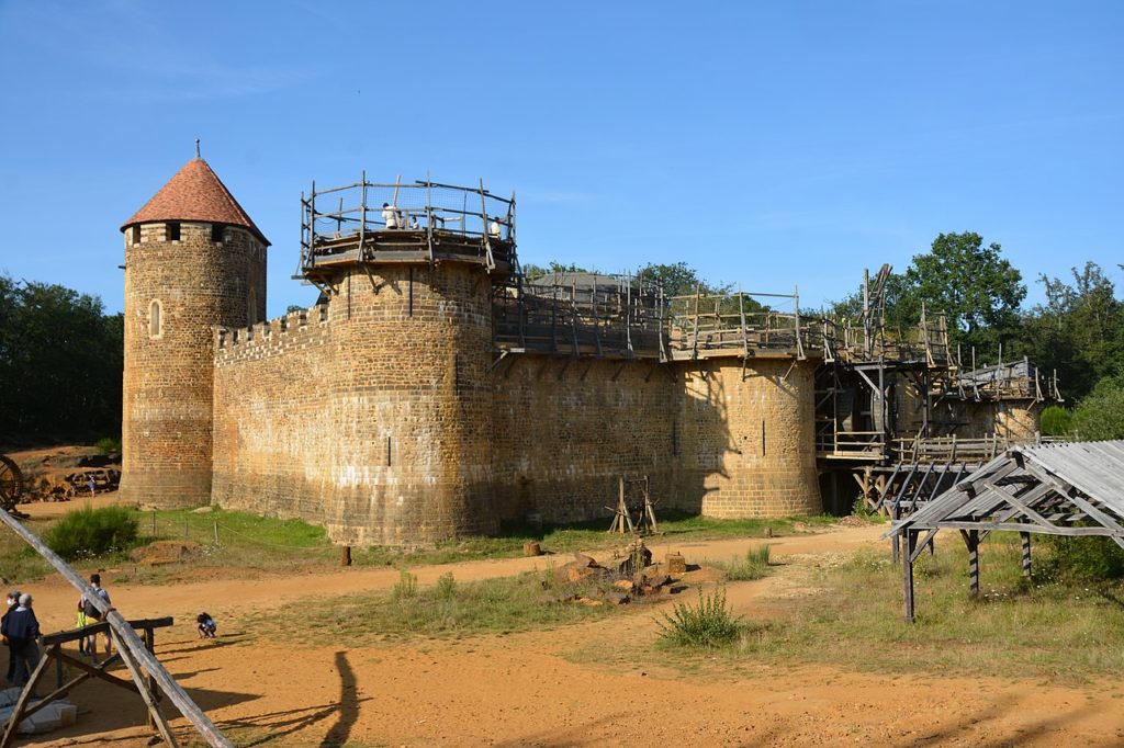 Chantier Médiéval du château de Guédelon