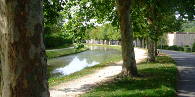 Le canal de Berry à Saint-Amand-Montrond