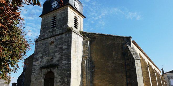 L'église Saint-Jean-Baptiste à Vayres