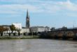 Libourne avec son pont sur la Gironde