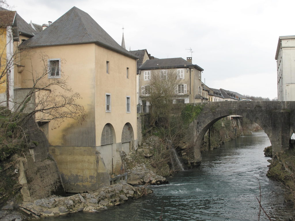 Pont des galeries à Mauléon-Licharre