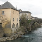 Pont des galeries à Mauléon-Licharre