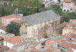 Abbatiale de Foix vue du château