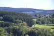 Vue du Haut-Folin depuis le théâtre gallo-romain des Bardiaux.